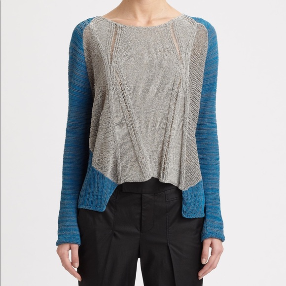 Sexy Lightweight Helmut Lang OpenWeave Sweater Top - Picture 1 of 5
